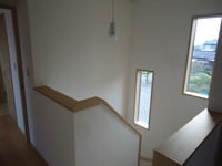 明るい階段ホール